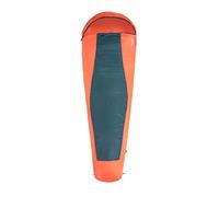 Mountain Warehouse Traveller 50 Sleeping Bag -220cmx80cmx50cm - 2 Season, Mummy Shaped Sleeping Bag - For Autumn, Camping & Travel Dark Green Regular Length