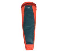 Mountain Warehouse Traveller 50 Sleeping Bag XL - Windproof, Breathable & Lighweight Mummy Shaped Bag - All Season Camping, Hiking, Trekking & Outdoors Dark Green Long Length
