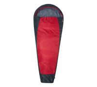 Mountain Warehouse 'traveller 50' Windproof Mummy Shape Sleeping Bag 230Cmx70Cmx105Cm In Red Red One Size