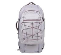 Mountain Warehouse Traveller 60L + 20L Rucksack - Large Backpack with Rain Cover, Detachable Daypack, Adjustable Back Support Travel Bag - For Camping, Hiking, Trekking Lilac Women's Fit