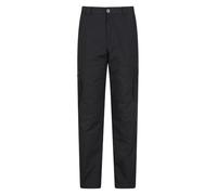 Mountain Warehouse Trek II Mens Trousers - Warm, Quick Dry, Lightweight, Elastic Waistband Cargo Pants, Fleece Lining, Easy to Pack Bottoms - for Hiking
