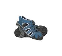 Mountain Warehouse Trek Mens Shandal - Neoprene Upper Shoes Sandals, Soft Lining, Durable Outsole Footwear, EVA Midsole - For Spring Summer Walking, Travelling, Beach Blue Adult Shoe Size 7