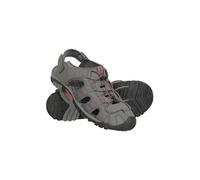 Mountain Warehouse Trek Mens Shandal - Neoprene Upper Shoes Sandals, Soft Lining, Durable Outsole Footwear, EVA Midsole - For Spring Summer Walking, Travelling, Beach Dark Grey Adult Shoe Size 11