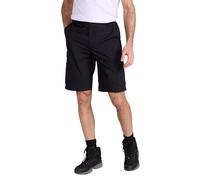 Mountain Warehouse Trek Mens Shorts - Lightweight Shorts, Durable Cargo Short Trousers, Comfortable Bottoms, 7 Pockets - for Trekking, Hiking, Running & Camping Black Men's W42