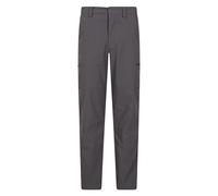 Mountain Warehouse Mens Winter Trek Stretch Trousers - Short Length - Grey - Grey - Size: W42