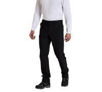 Mountain Warehouse Trek Stretch Mens Trousers - Lightweight Trousers, Stretchable Bottoms, Elastic, Easy to Pack Hiking Pants -for Travelling Jet Black Men's W44