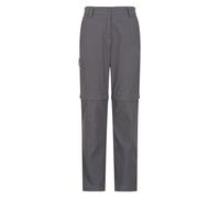 Mountain Warehouse Trek Stretch Womens Convertible Trousers Charcoal Women's Size 18