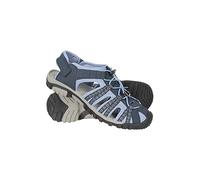 Mountain Warehouse Trek Womens Shandal - Neoprene Lining Shoes Sandals, Durable Outsole, Ladies Beach Footwear, Adjustable - For Spring Summer Walking & Outdoors Pale Blue Adult Shoe Size 7