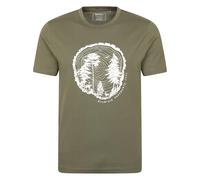 Mountain Warehouse Tri Linear Mens T-Shirt Khaki XS