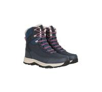 Mountain Warehouse Tundra Womens Waterproof Snow Boots - IsoDry, IsoTherm Thermal tested -20°C, Thinsulate Lining - Best for Winter Skiing, Sports, Walking Navy Womens Shoe Size 5 UK