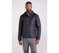 Mountain Warehouse Turbine Mens Padded Softshell Jacket - Black - Black - Size: L