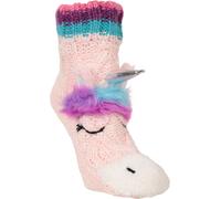 Mountain Warehouse Unicorn Kids Grippi Socks - Pink
