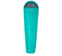 Mountain Warehouse Unisex Adult Basecamp 250 Summer Mummy Sleeping Bag Teal (One Size)