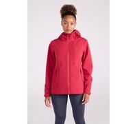 Mountain Warehouse 'vancouver Ii' Lightweight Waterproof Casual Adjustable Hood Jacket In Red Red 12