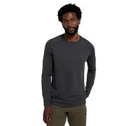 Mountain Warehouse Vermont Mens Base Layer Top - Breathable & Lightweight Isotherm Baselayer - Winter Camping, Outdoors, Travelling & Hiking Grey L