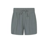 Mountain Warehouse 'vibe' Breathable Elastic Waist Summer Cotton Pull On Shorts In Khaki Khaki 4