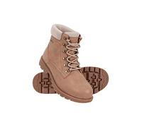 Mountain Warehouse Vienna Womens Casual Waterproof Boots - IsoDry, Synthetic Upper, EVA Midsole - Best for Spring Summer, Hiking, Trekking, Outdoors & Walking Light Brown Adult Shoe Size 8