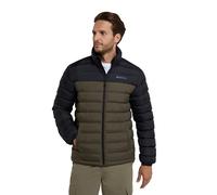 Mountain Warehouse Vista Mens Padded Jacket - Water-resistant, Warm & Iso therm Puffer Coat with Padded Insulation, Everyday Use - Spring Summer, Walking & Outdoors Khaki XL