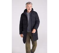 Mountain Warehouse Vortex Mens Longline Padded Jacket - Black - Black - Size: L