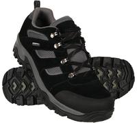 Mountain Warehouse Voyage Mens Waterproof Shoes - IsoDry, Lightweight, Quick-Dry & Breathable Footwear with Rubber Outsole - for Spring Summer & Outdoors Jet Black Adult Shoe Size 8