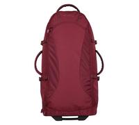 Mountain Warehouse Voyager 50L Wheelie Rucksack - Durable Backpack - for Travelling, Camping Dark Burgundy
