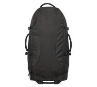 Mountain Warehouse Voyager 50L Wheelie Rucksack - Durable Backpack - for Travelling, Camping Jet Black One Size