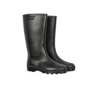 Mountain Warehouse 'Wade' Mens Wellies Waterproof Quick Wicking Breathable Boots Black - Size UK 11