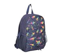 Mountain Warehouse Walklet Patterned 6L Rucksack - Compact Day Backpack, Adjustable Shoulder Straps, 2 Bottle Pockets - All Season Camping, Hiking, Outdoors, Travel Blue (Patterned) One Size
