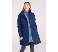 Mountain Warehouse Waterproof 3 In 1 Long Padded Jacket Coat In Dark Blue Dark Blue 12