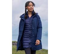 Mountain Warehouse Waterproof 3 In 1 Long Padded Jacket Coat In Navy Navy 8