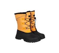Mountain Warehouse Whistler Kids Snow Boots - Snowproof, Warm, Breathable Childrens Winter Boots, Durable & High Traction Soles - Ideal For Walking & Daily Use Yellow Kids Shoe Size 13