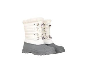 Mountain Warehouse Whistler Womens Adaptive Snow Boots | Ladies Durable Snowproof & Warm Winter Footwear, Deep Lugs & High Traction Soles for Enhanced Grip, For Walking, Daily Use