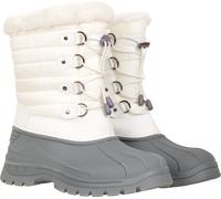 Mountain Warehouse Whistler Womens Adaptive Snow Boots - White - White - Size: 7