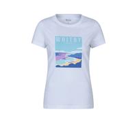 Mountain Warehouse 'whitby' Lightweight Casual Short Sleeve 100% Cotton Graphic T-Shirt In White White 14