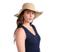 Mountain Warehouse Wide Brim Womens Packable Sun Hat - Packable, One Size, Compact, Lightweight - Best for Spring Summer Outdoors, Travel & Beach Days Beige One Size