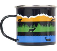 Mountain Warehouse Wildlife Enamel Mug - Navy