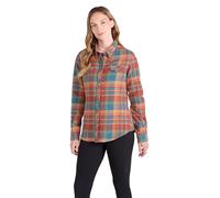 Mountain Warehouse Willow Brushed Flannel Womens Shirt Burnt Orange 8