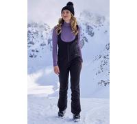 Mountain Warehouse Windproof Water Resistant Snow Gaiters Bib Front Recco Ski Pant In Black Black 12