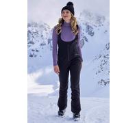 Mountain Warehouse Windproof Water Resistant Snow Gaiters Bib Front Recco Ski Pant In Black Black 22