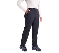 Mountain Warehouse Winter Delta Womens Fleece Lined Trouser Black Women's Size 16