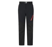 Mountain Warehouse Winter Forest Fleece Lined Mens Trousers - Regular Length Black Men's W42