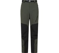 Mountain Warehouse Winter Forest Fleece Lined Mens Trousers - Regular Length Green Men's W38
