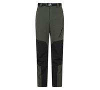 Mountain Warehouse Winter Forest Fleece Lined Mens Trousers - Regular Length Green Men's W32