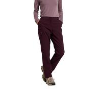 Mountain Warehouse Winter Hiker Stretch Womens Trousers - Stretchy & Quick Dry Ladies Bottoms with Lots of Pockets - Autumn Winter, Walking, Hiking, Outdoors & Trekking Burgundy Women's Size 8
