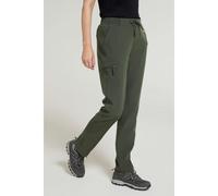 Mountain Warehouse Womens Adventure Water Resistant Hiking Trousers - Khaki Green - 20 UK R - Khaki Green