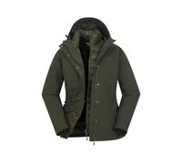 Mountain Warehouse Womens Alaskan 3 in 1 Padded Jacket - Khaki Green - 20 UK - Khaki Green