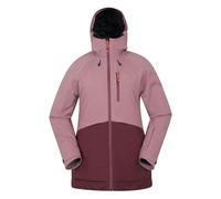 Mountain Warehouse Womens Alpine Waterproof Padded Ski Jacket - Dusky Purple - 12 UK - Dusky Purple - 100% Polyester