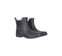 Mountain Warehouse Womens Ankle Wellies - Waterproof & Easy to clean Rainboots - Best for Autumn, Winter, Winter Hiking, Trekking, Outdoors & Walking Navy Adult Shoe Size 7