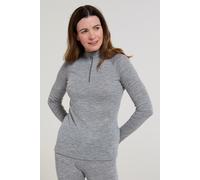 Mountain Warehouse Women's Base Layer Top Ladies Thermal Long Sleeve Merino Tee
