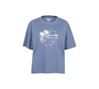 Mountain Warehouse Womens Beach Boxy T-Shirt - Blue - 14 UK - Blue